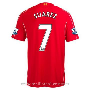 Maillot Liverpool Suarez Domicile 2014 2015